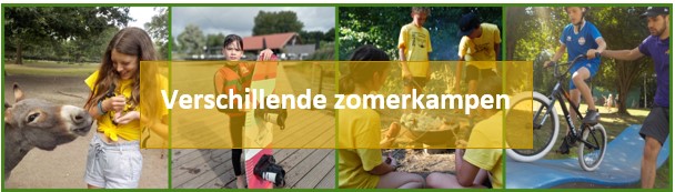 Welke verschillende zomerkampen zijn er in Nederland?